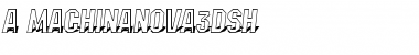 Download a_MachinaNova3DSh Font Download a_MachinaNova3DSh Font