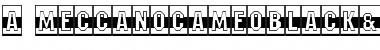 Download a_MeccanoCmB&W Font Download a_MeccanoCmB&W Font