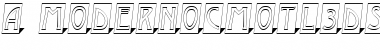 Download a_ModernoCmOtl3DSh Font Download a_ModernoCmOtl3DSh Font