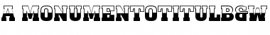 Download a_MonumentoTitulB&W Font Download a_MonumentoTitulB&W Font