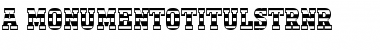 Download a_MonumentoTitulStrNr Font Download a_MonumentoTitulStrNr Font