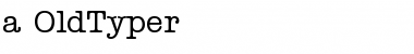 Download a_OldTyper Font