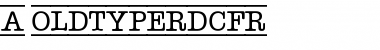 Download a_OldTyperDcFr Font Download a_OldTyperDcFr Font
