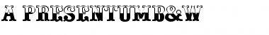 Download a_PresentumB&W Font Download a_PresentumB&W Font