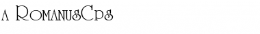 Download a_RomanusCps Font