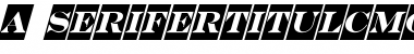 Download a_SeriferTitulCmObl Font Download a_SeriferTitulCmObl Font