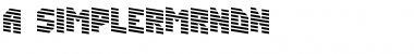 Download a_SimplerMrnDn Font Download a_SimplerMrnDn Font