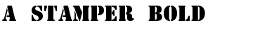 Download a_Stamper Font Download a_Stamper Font
