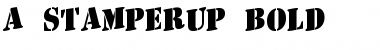 Download a_StamperUp Font Download a_StamperUp Font