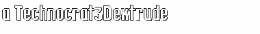 Download a_Technocrat3Dxtr Font Download a_Technocrat3Dxtr Font