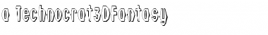 Download a_Technocrat3DFnt Font Download a_Technocrat3DFnt Font