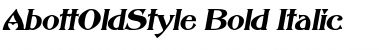 Download AbottOldStyle Font Download AbottOldStyle Font