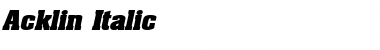 Download Acklin Font Download Acklin Font