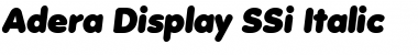 Download Adera Display SSi Font Download Adera Display SSi Font