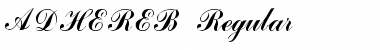 Download ADHEREB Font Download ADHEREB Font