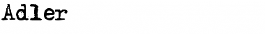Download Adler Font Download Adler Font