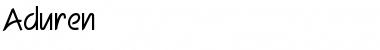 Download Aduren Font Download Aduren Font