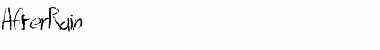 Download AfterRain Font Download AfterRain Font