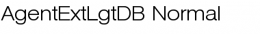 Download AgentExtLgtDB Font Download AgentExtLgtDB Font