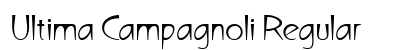 Ultima Campagnoli Regular preview