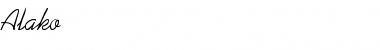 Download Alako Font
