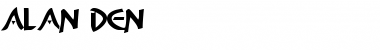 Download Alan Den Font