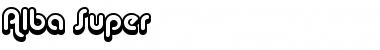 Download Alba Super Font