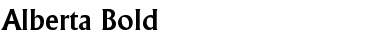 Download Alberta Font