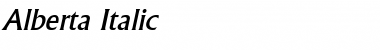 Download Alberta Font