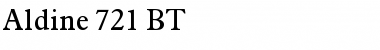 Download Aldine721 BT Font