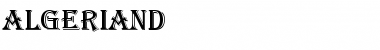 Download AlgerianD Font Download AlgerianD Font