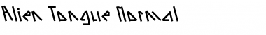 Download Alien-Tongue Font Download Alien-Tongue Font