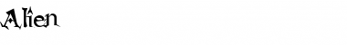 Download Alien Font