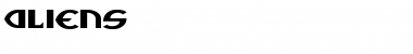 Download Aliens Font Download Aliens Font
