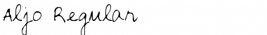 Download Aljo Font Download Aljo Font