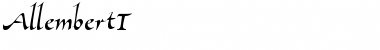 Download Allembert!" Font Download Allembert!" Font
