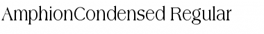 Download AmphionCondensed Font