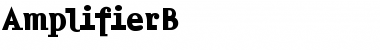 Download AmplifierB Font