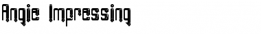 Download Angie Impressing Font