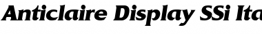 Download Anticlaire Display SSi Font