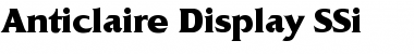 Download Anticlaire Display SSi Font