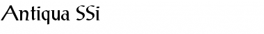 Download Antiqua SSi Font