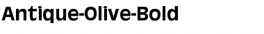 Download Antique-Olive-Bold Font Download Antique-Olive-Bold Font