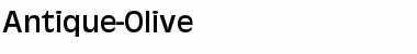 Download Antique-Olive Font Download Antique-Olive Font