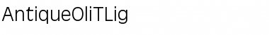 Download AntiqueOliTLig Font Download AntiqueOliTLig Font