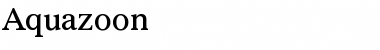 Download Aquazoon Font
