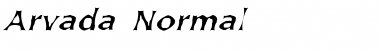 Download Arvada Font Download Arvada Font