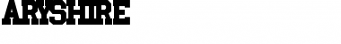 Download Aryshire Font Download Aryshire Font