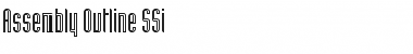 Download Assembly Outline SSi Font