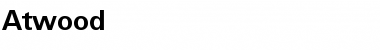 Download Atwood Font Download Atwood Font